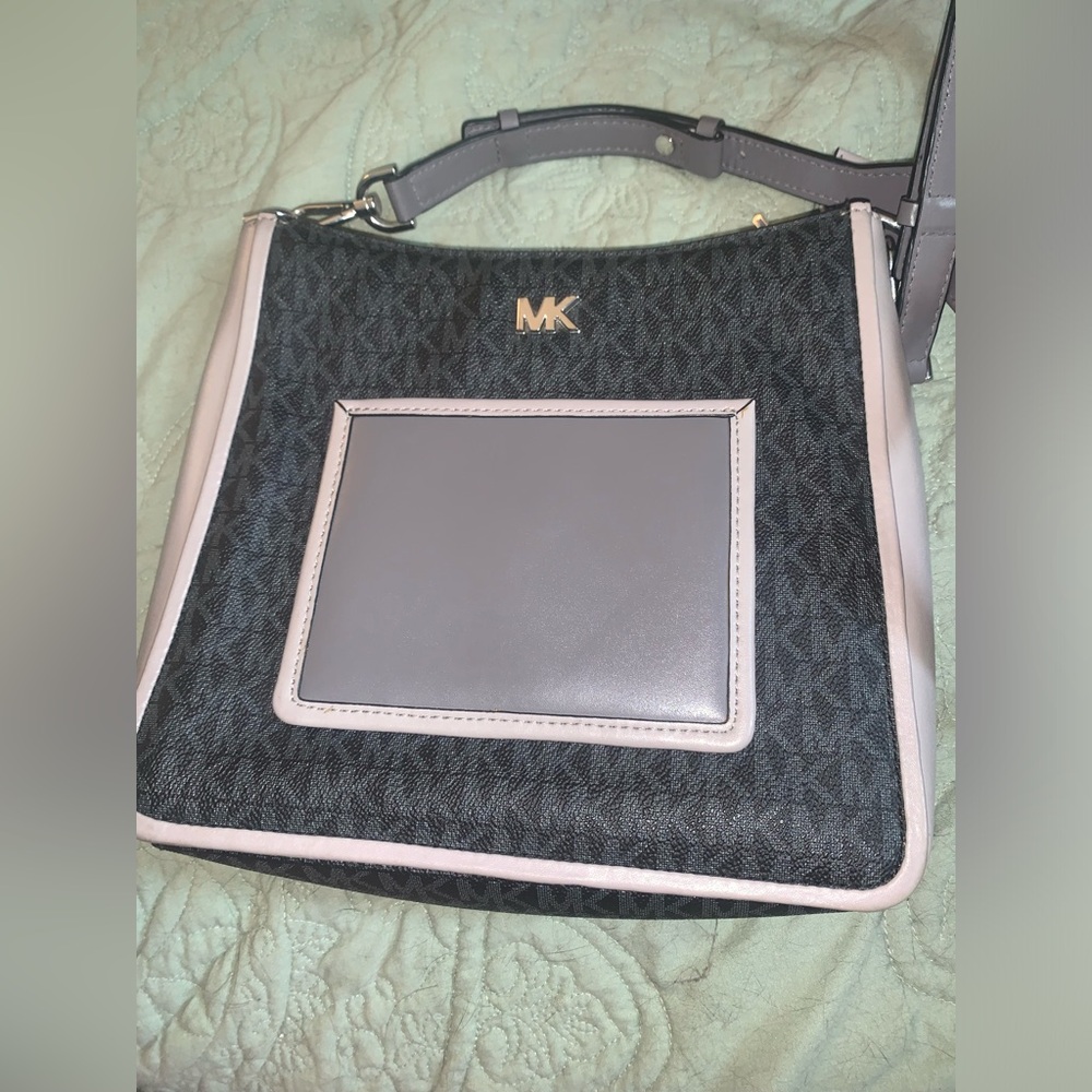 Grey Michael Kors purse
